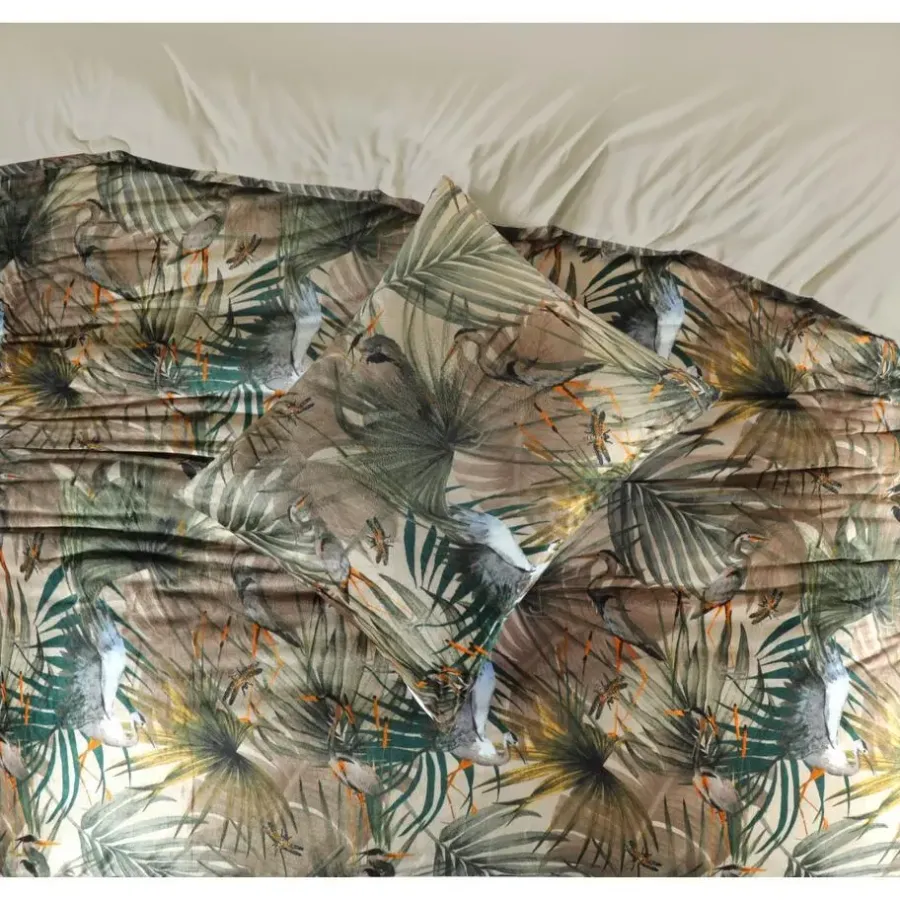 1-Persoons Dekbedovertrekken-Papillon dekbedovertrek Otto - 140x200/220 cm - Multikleur