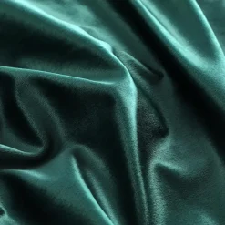 2-Persoons Dekbedovertrekken-Papillon dekbedovertrek Uni Velvet - 200x200/220 cm - Groen
