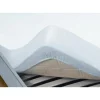 Papillon hoeslaken - molton waterdicht PU - 90x200cm - Wit