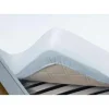 Papillon hoeslaken - molton 100% katoen - 120x200 cm - Wit