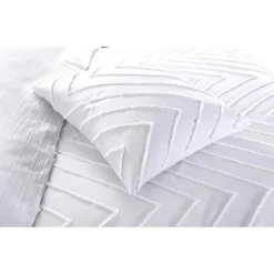 Lits-Jumeaux Dekbedovertrekken-Papillon Valencia Dekbedovertrek - Lits-jumeaux - 240x200/220 cm - Wit