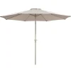 Parasols-Leen Bakker Parasol Dorado tilt - zandkleur - Ø300 cm