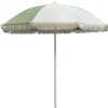 Leen Bakker Parasol Oliva tilt - zand/groen - Ø200 cm