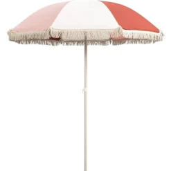 Parasols-Leen Bakker Parasol Oliva tilt - zand/terracotta - Ø200 cm