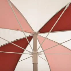 Parasols-Leen Bakker Parasol Oliva tilt - zand/terracotta - Ø200 cm