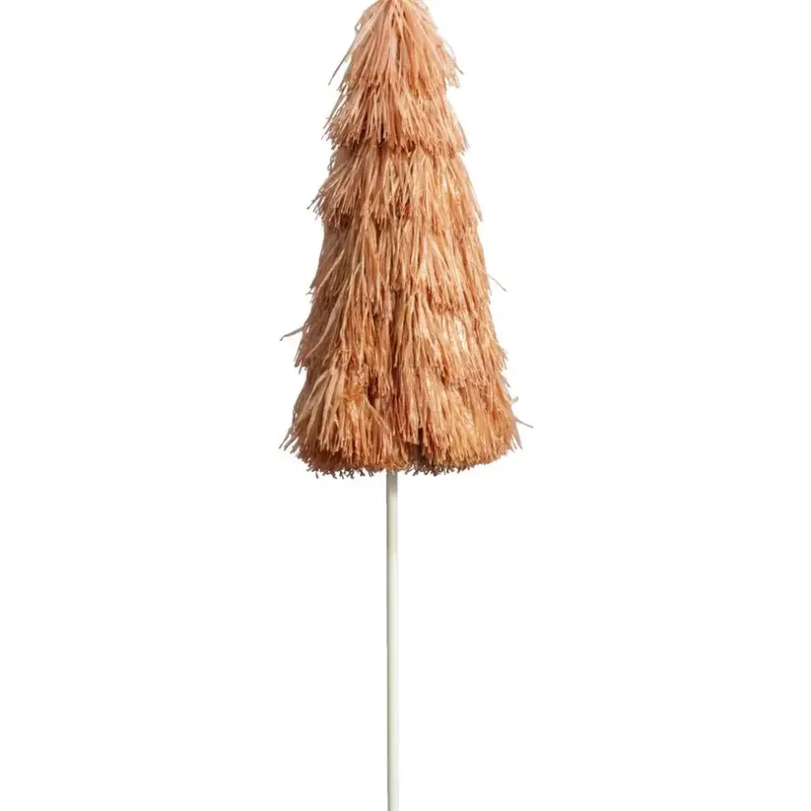 Leen Bakker Parasol Palm Beach - terracotta - Ø200 cm