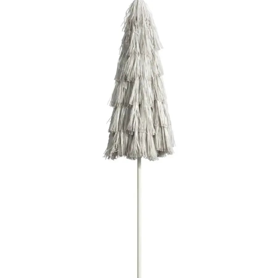 Leen Bakker Parasol Palm Beach - zand - Ø200 cm
