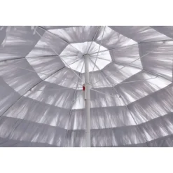 Leen Bakker Parasol Palm Beach - zand - Ø200 cm