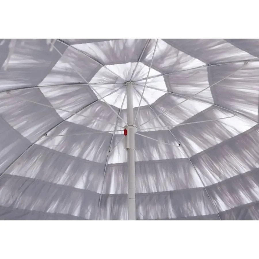 Leen Bakker Parasol Palm Beach - zand - Ø200 cm