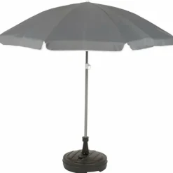 Parasolvoeten-Merkloos Parasolvoet - rond - antraciet - D42 cm - 13 liter - kunststof