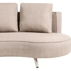Leen Bakker PARORI - Tuinbank 3-zits - Beige - Rechtszijdig - Olefine