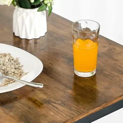 Bartafels-Parya - Vasagle - Bartafel Set - 120x60x90 - Donkerbruin