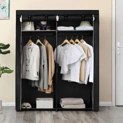 Parya Home - Opvouwbare Garderobekast - Zwart