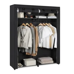 Parya Home - Opvouwbare Garderobekast - Zwart