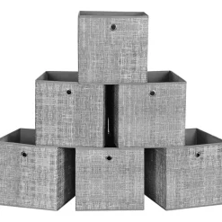 Opbergmanden-Parya Home Opvouwbare opbergdozen, 6 stuks