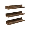 Wandplanken-Parya Home wandplanken, set van 3, zwevende planken