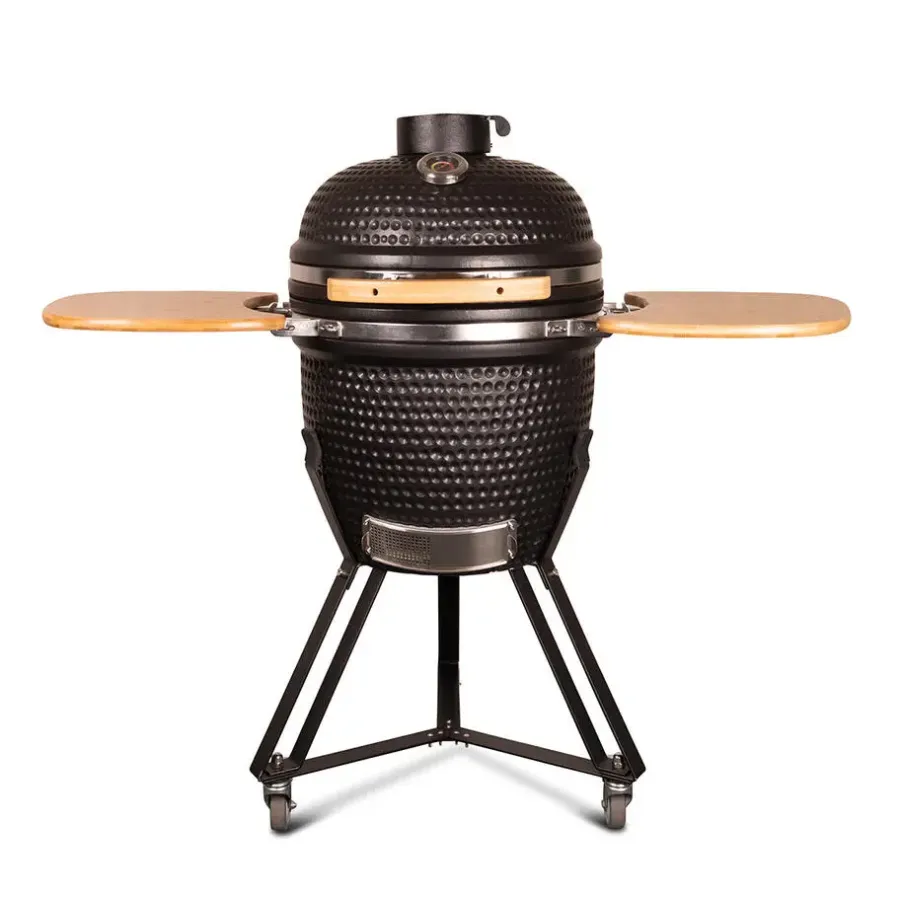 Barbecues En Accessoires-Patton Classic Kamado 20" - Large - Ø44 cm - Matzwart
