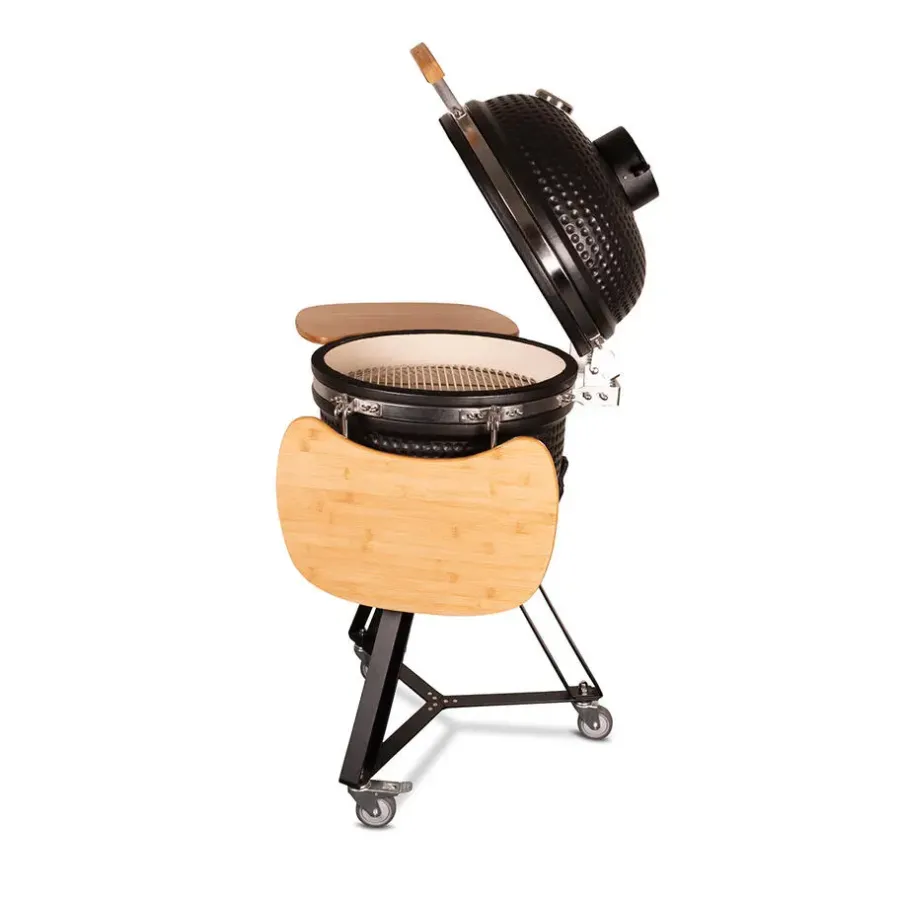 Barbecues En Accessoires-Patton Classic Kamado 20" - Large - Ø44 cm - Matzwart