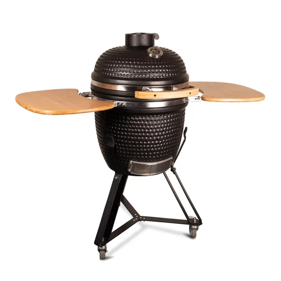 Barbecues En Accessoires-Patton Classic Kamado 20" - Large - Ø44 cm - Matzwart