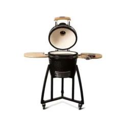 Barbecues En Accessoires-Patton Kamado 16 inch Premium Black incl bluetooth control