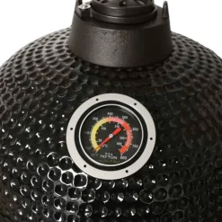 Barbecues En Accessoires-Patton Kamado 16 inch Premium Black incl bluetooth control