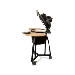 Barbecues En Accessoires-Patton Kamado 16 inch Premium Black incl bluetooth control