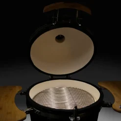Barbecues En Accessoires-Patton Kamado 16 inch Premium Black incl bluetooth control