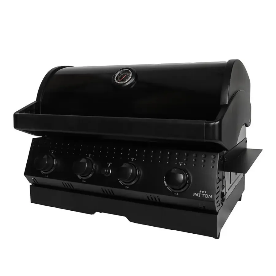 Barbecues En Accessoires-Patton Opus Inbouw Gasbarbecue - 3 Branders + Searbrander
