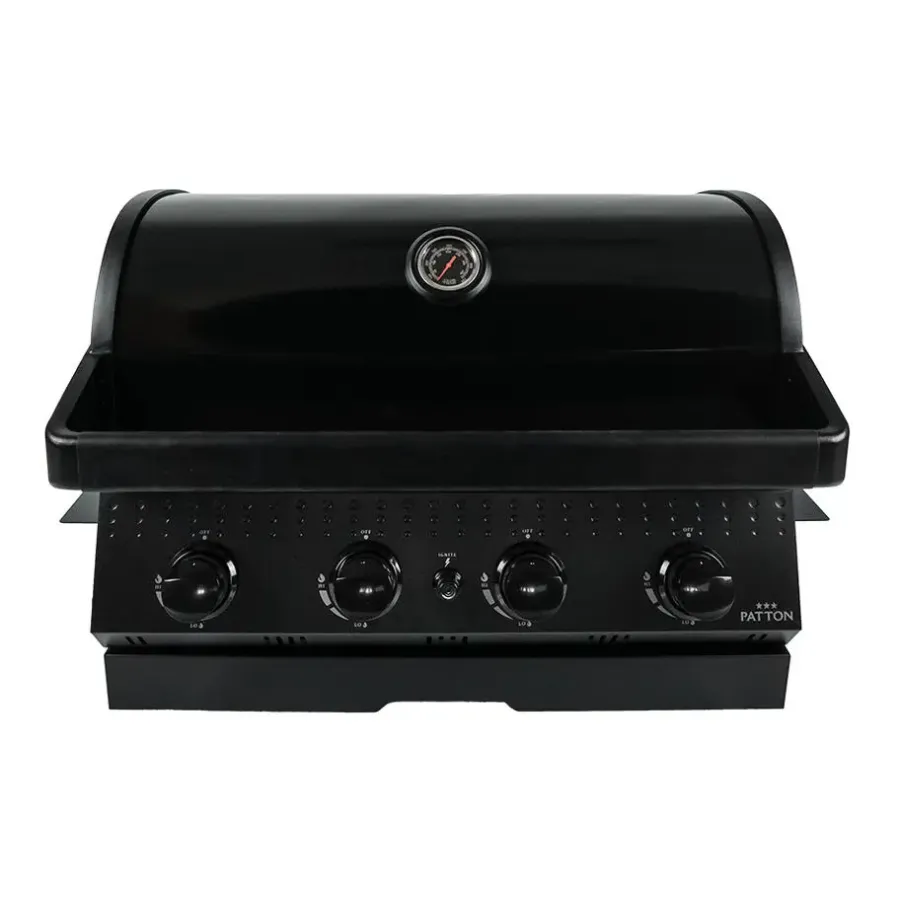 Barbecues En Accessoires-Patton Opus Inbouw Gasbarbecue - 3 Branders + Searbrander