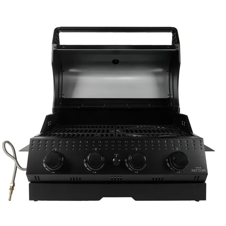 Barbecues En Accessoires-Patton Opus Inbouw Gasbarbecue - 3 Branders + Searbrander