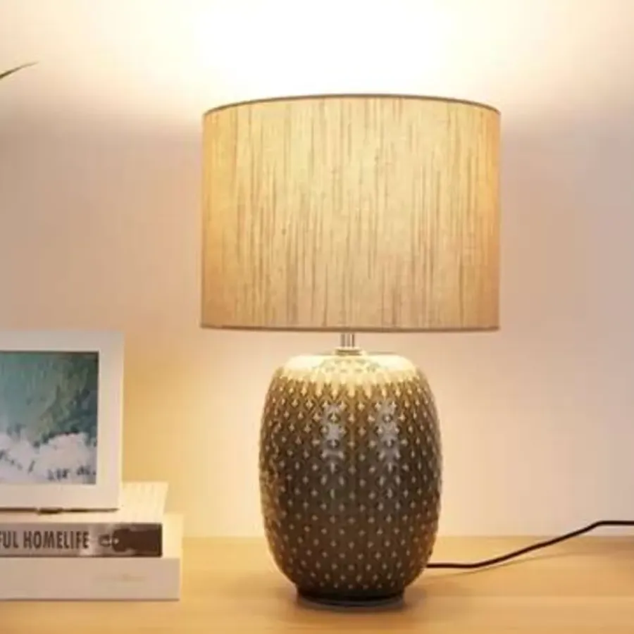 Tafellampen-Pauleen Pretty Classy Tafellamp - E27 - Grijs/Zand