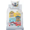 Kinderdekbedovertrekken-PAW Patrol Dekbedovertrek Happy - Eenpersoons - 140 x 200 cm - Katoen