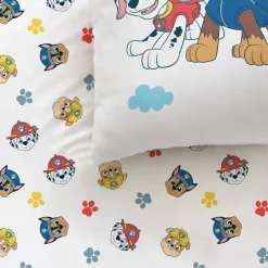 Kinderdekbedovertrekken-PAW Patrol Dekbedovertrek Happy - Eenpersoons - 140 x 200 cm - Katoen