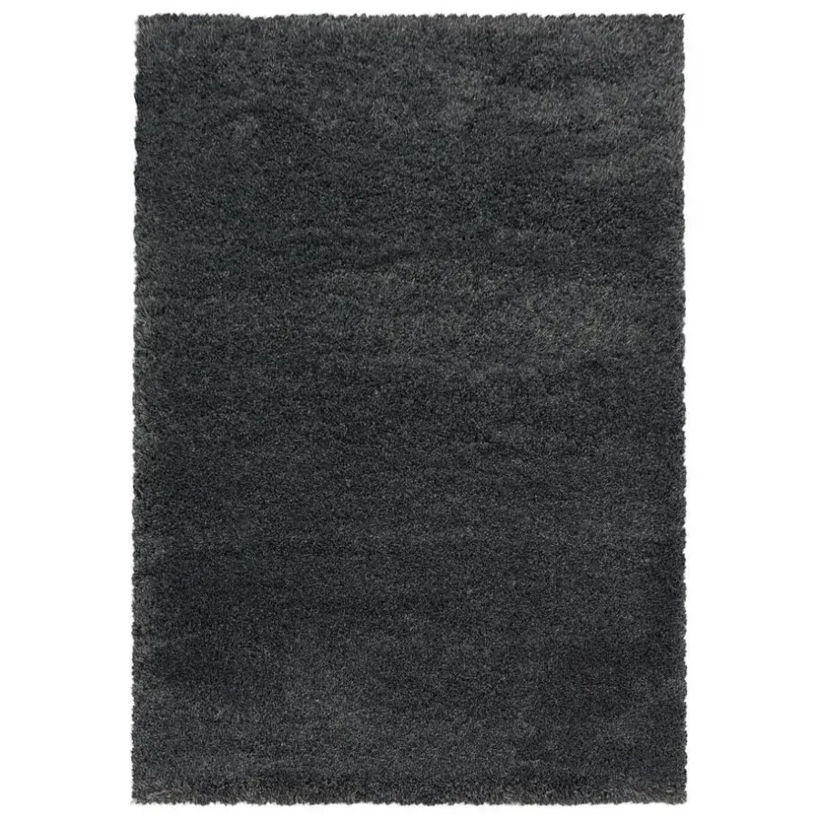 Vloerkleden|Hoogpolige Vloerkleden-Muratap Pearl Soft Hoogpolig Vloerkleed Grijs - 140x200 CM