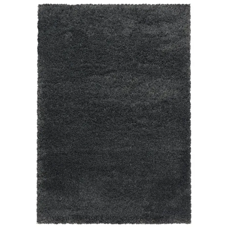 Vloerkleden|Hoogpolige Vloerkleden-Muratap Pearl Soft Hoogpolig Vloerkleed Grijs - 140x200 CM