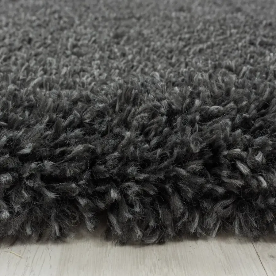 Vloerkleden|Hoogpolige Vloerkleden-Muratap Pearl Soft Hoogpolig Vloerkleed Grijs - 140x200 CM