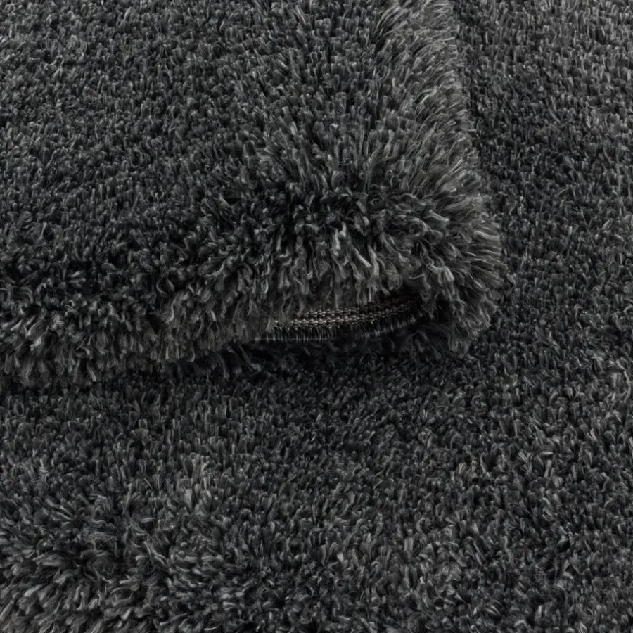 Vloerkleden|Hoogpolige Vloerkleden-Muratap Pearl Soft Hoogpolig Vloerkleed Grijs - 140x200 CM
