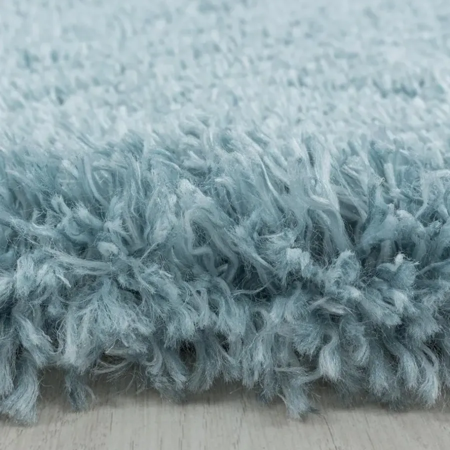 Hoogpolige Vloerkleden-Muratap Pearl Soft Hoogpolig Vloerkleed Blauw - 120x170 CM