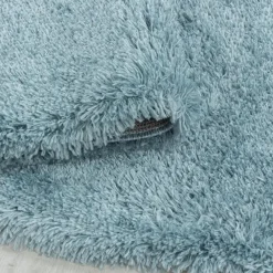 Hoogpolige Vloerkleden-Muratap Pearl Soft Hoogpolig Vloerkleed Blauw - 160x230 CM