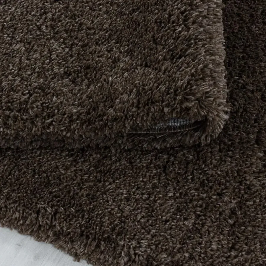 Muratap Pearl Soft Hoogpolig Vloerkleed Bruin - 160x230 CM