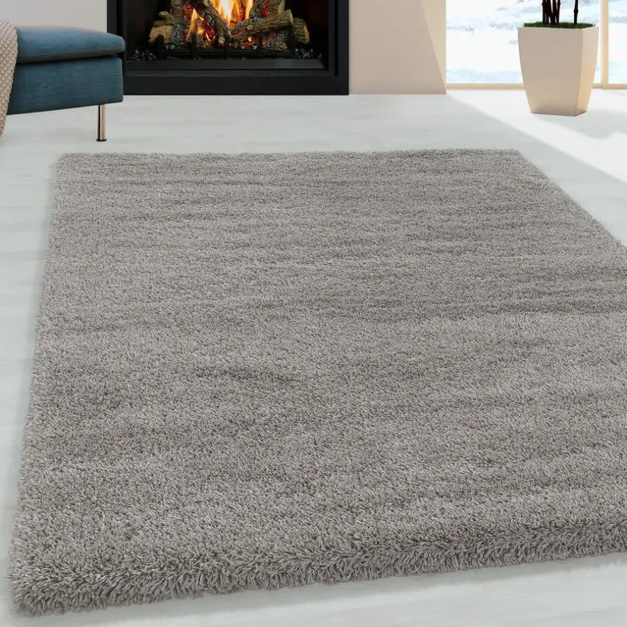 Muratap Pearl Soft Hoogpolig Vloerkleed Beige - 140x200 CM
