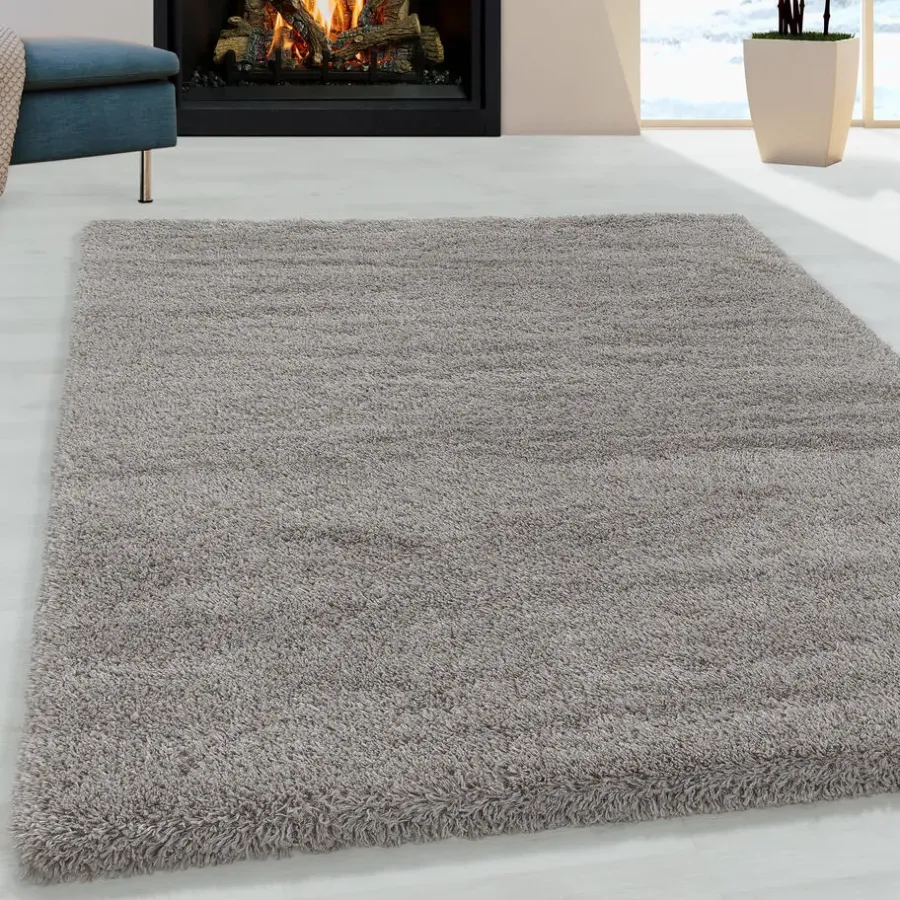 Muratap Pearl Soft Hoogpolig Vloerkleed Beige - 140x200 CM