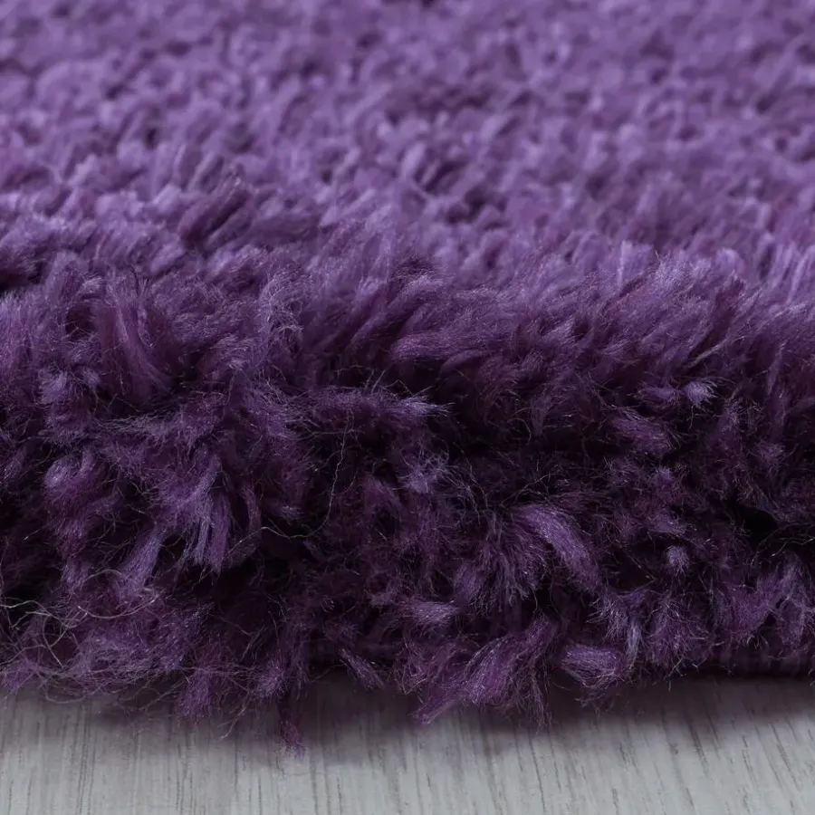 Hoogpolige Vloerkleden-Muratap Pearl Soft Hoogpolig Vloerkleed Paars / Lila - 160x230 CM