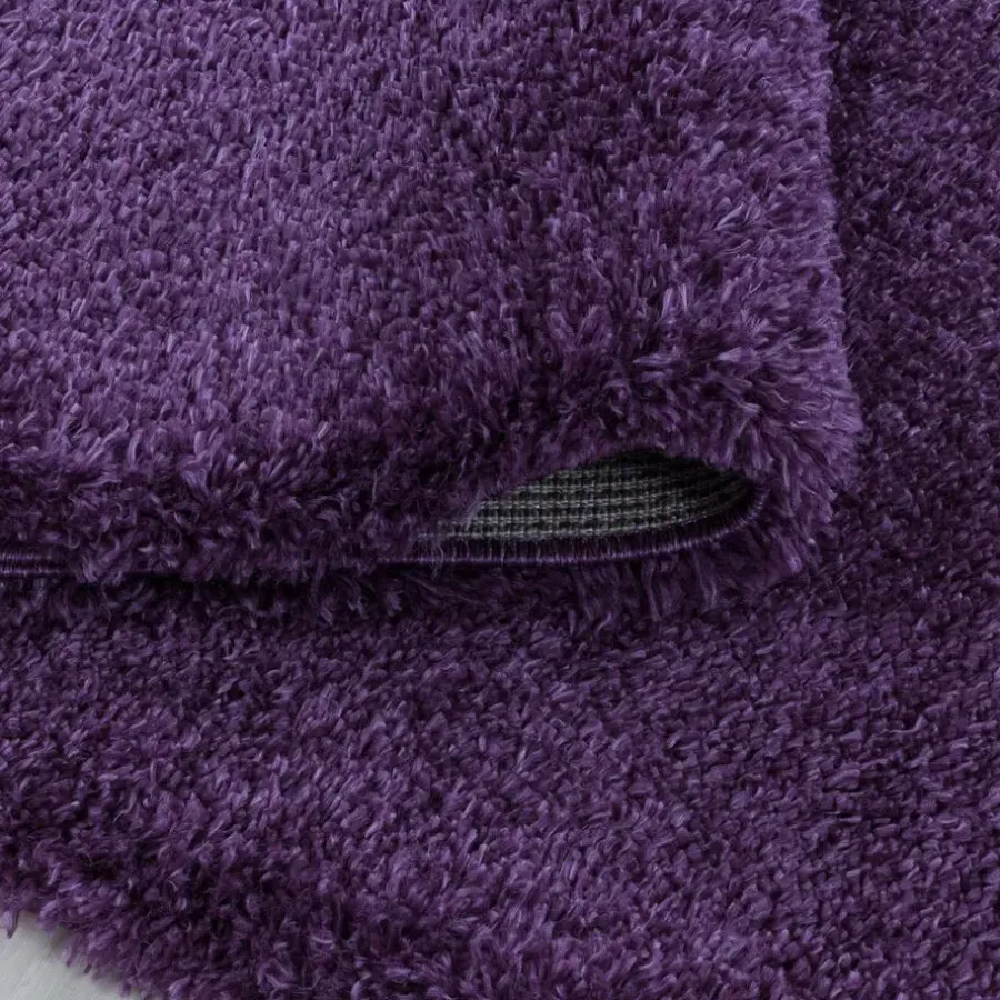 Hoogpolige Vloerkleden-Muratap Pearl Soft Hoogpolig Vloerkleed Paars / Lila - 160x230 CM