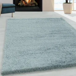 Hoogpolige Vloerkleden-Muratap Pearl Soft Hoogpolig Vloerkleed Blauw - 200x290 CM