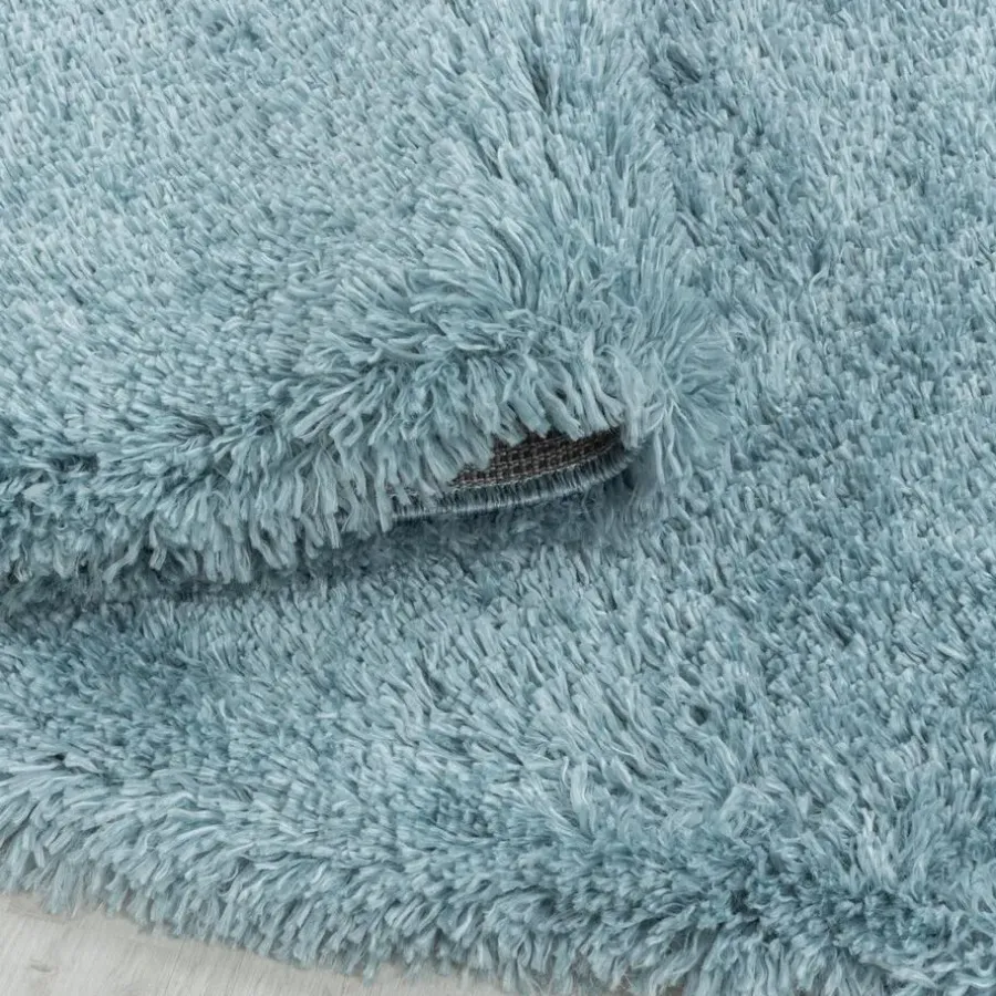 Hoogpolige Vloerkleden-Muratap Pearl Soft Hoogpolig Vloerkleed Blauw - 200x290 CM