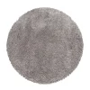 Hoogpolige Vloerkleden|Ronde Vloerkleden-Muratap Pearl Soft Rond Hoogpolig Vloerkleed Beige - 200 CM ROND