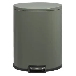Prullenbakken-Leen Bakker Pedaalemmer Flatback - 50 liter - groen - 64x48,5x36,8 cm