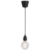 Leen Bakker Pendel Basic E27 - zwart - 100 cm