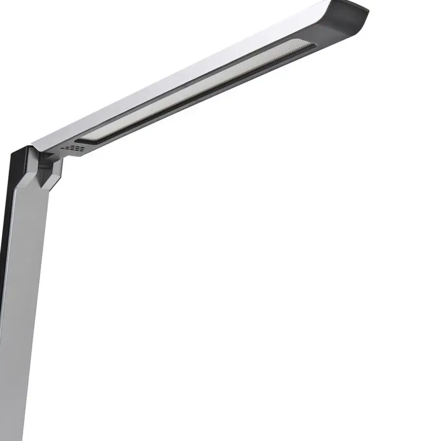 Bureaulampen|Bureaulampen-Leen Bakker PICTOR - Bureaulamp LED - Zilver - Synthetisch materiaal